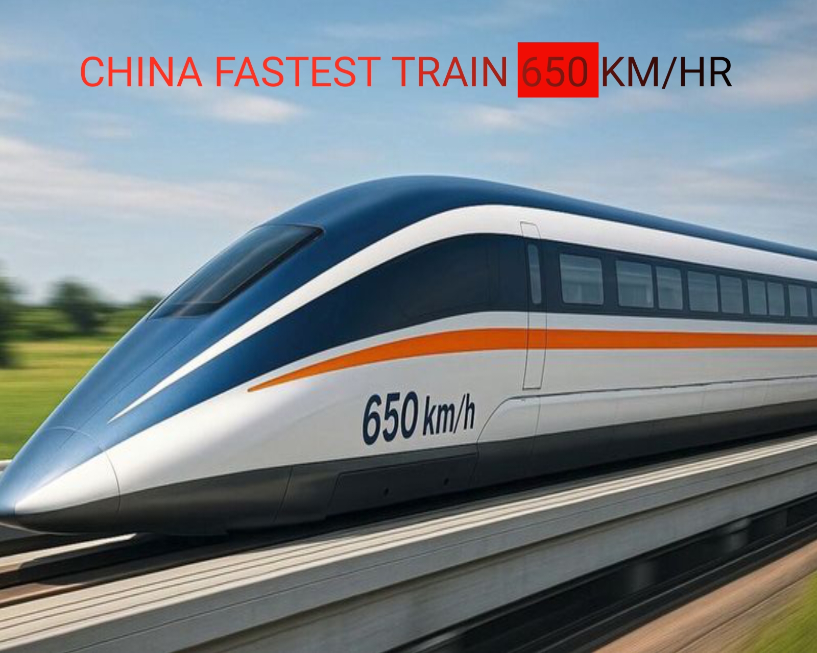 Fastest train in world